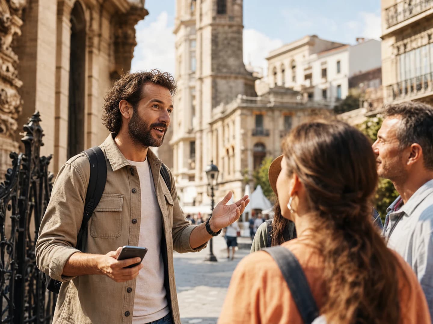 Scène de service professionnel: Tours et transport